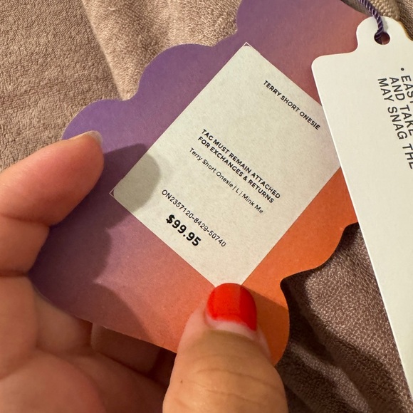 Fabletics Terry Short Onesie Sz Large - Picture 7 of 8